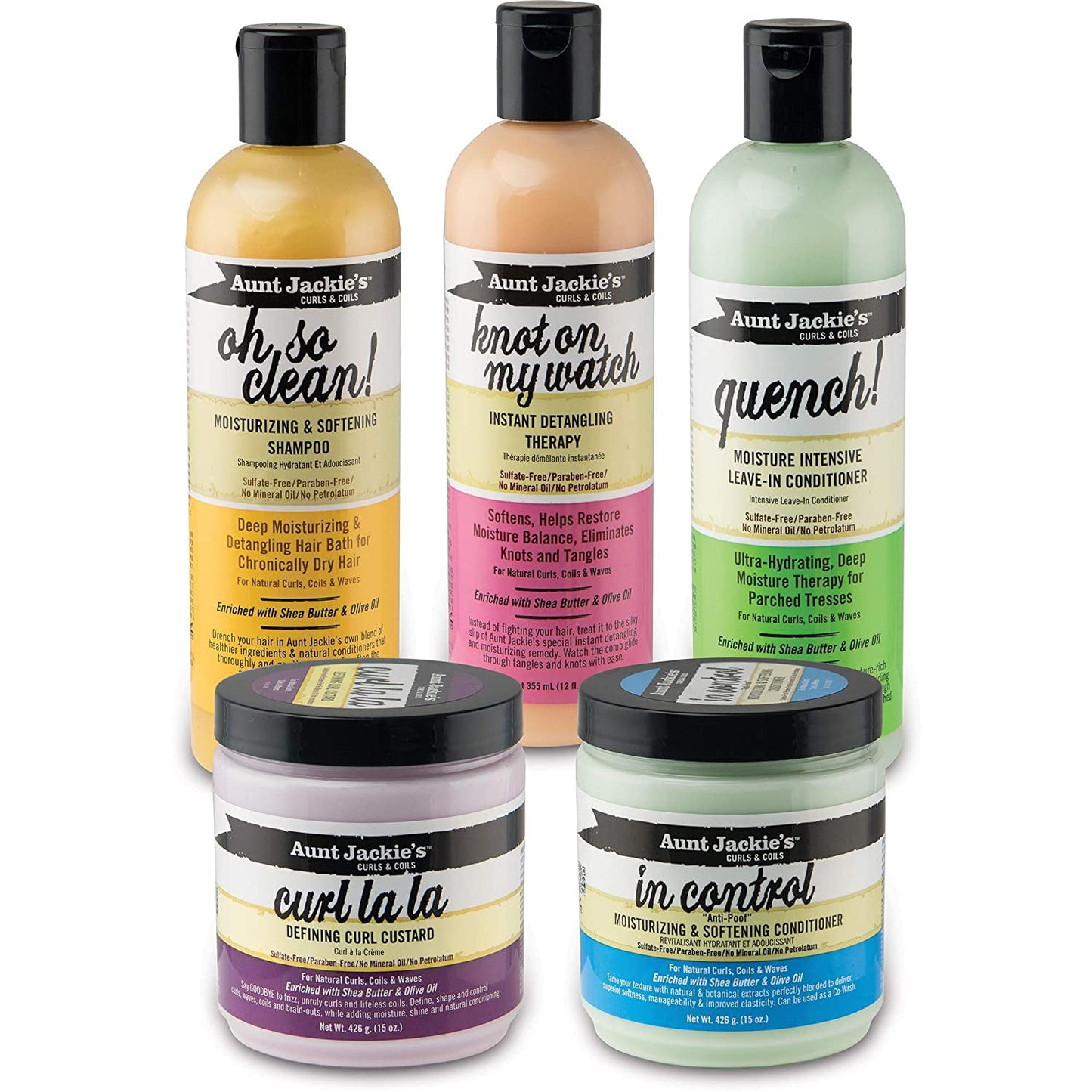 Aunt Jackie's Curls and Coils Knot On My Watch Instant Hair Detangling