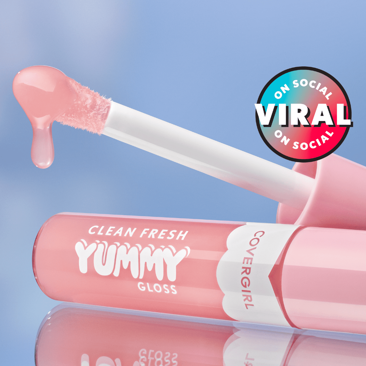 COVERGIRL Clean Fresh Yummy Lip Gloss, 120 Sunshine Rays, 0.33 fl oz