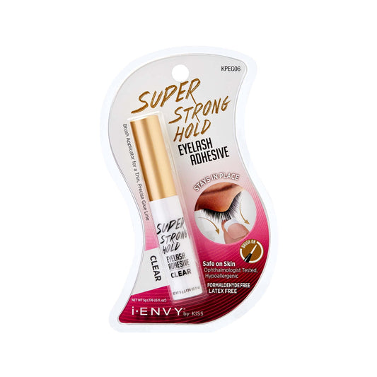 i-Envy by KISS Super Strong Hold Eyelash Adhesive Waterproof, Long-Las
